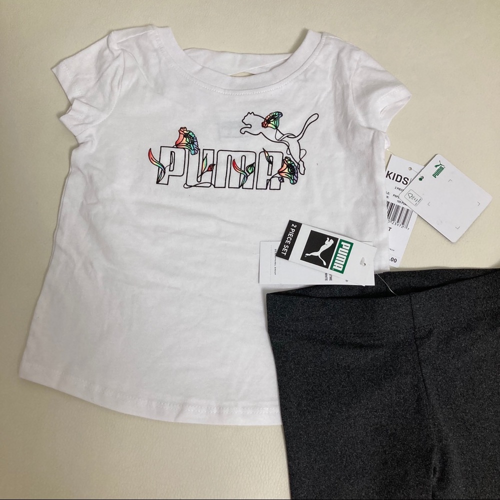 Puma cute colorful leggings set outfit - Picture 2 of 4